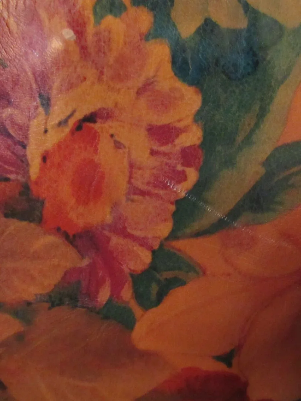 Patricia Nash Large Leather Benvenuto Tote Multi Color Floral Valerie Clutch Set